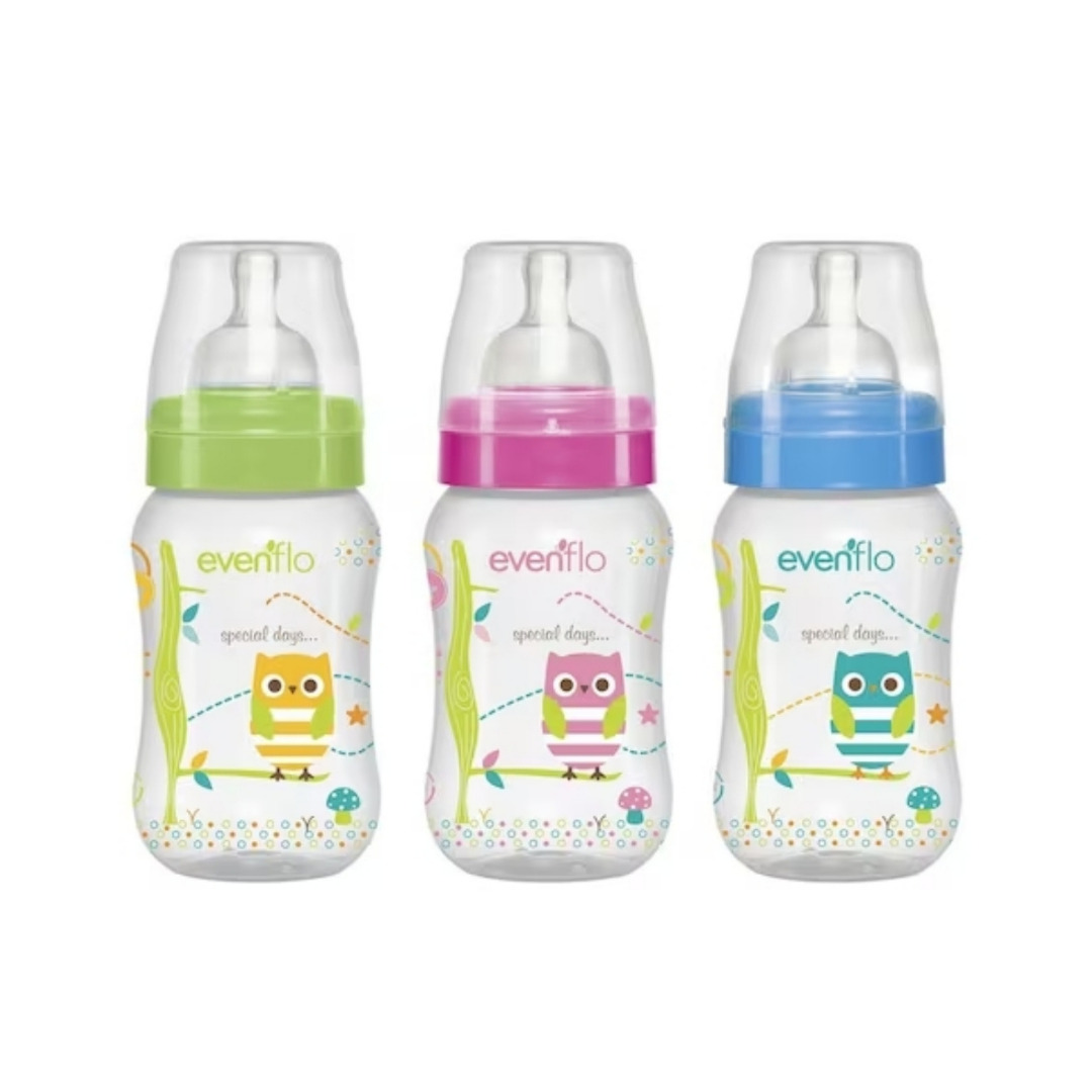 BIB EVENFLO CUELL ANCHO 9 OZ 3PACK