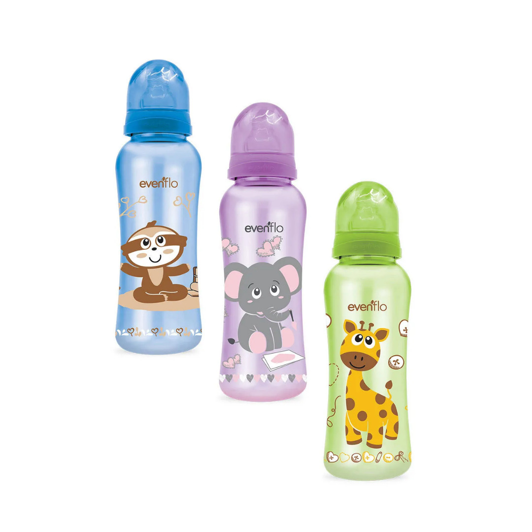 EVENFLO COLORES 3-12 MESES 8 OZ BIBERON