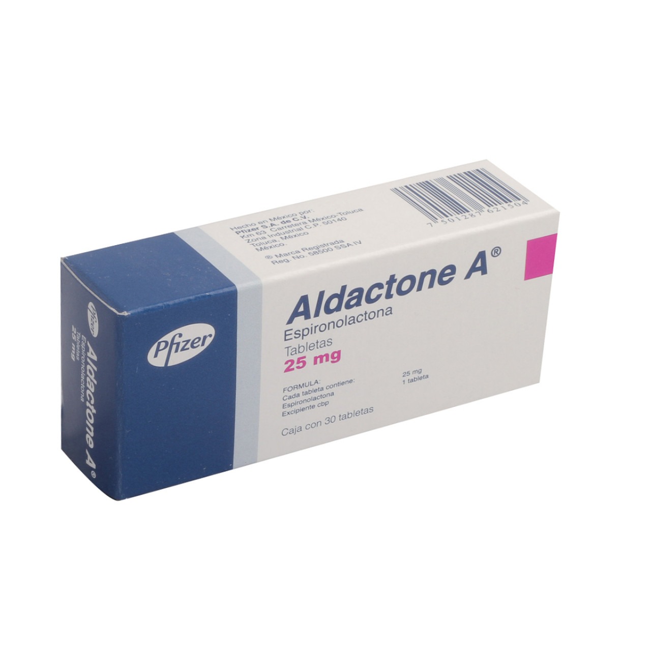 ALDACTONE-A 25MG TABLETAS C/30
