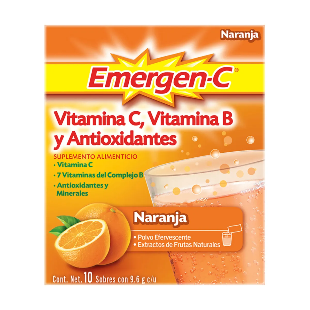 EMERGEN- C SUP ALIM NJA 10 SB / 9.6 G