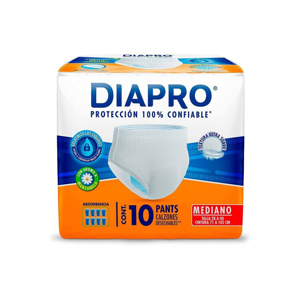 DIAPRO PANTS MED C/10