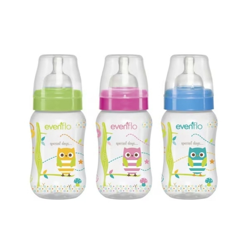 BIB EVENFLO CUELL ANCHO 9 OZ 3PACK