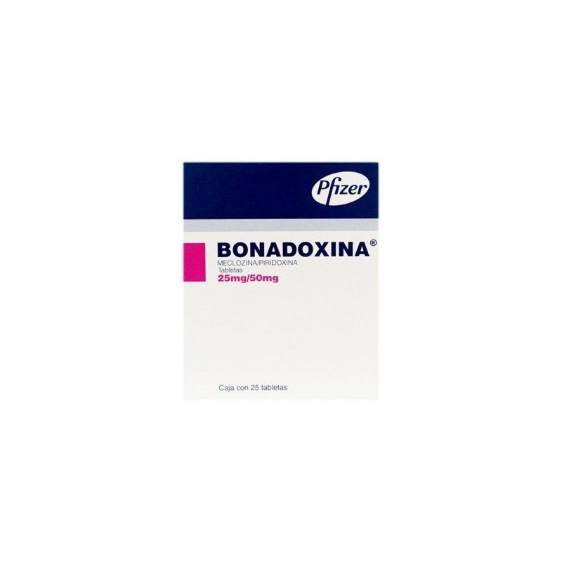 BONADOXINA 25MG/50MG C/25 TABLETAS