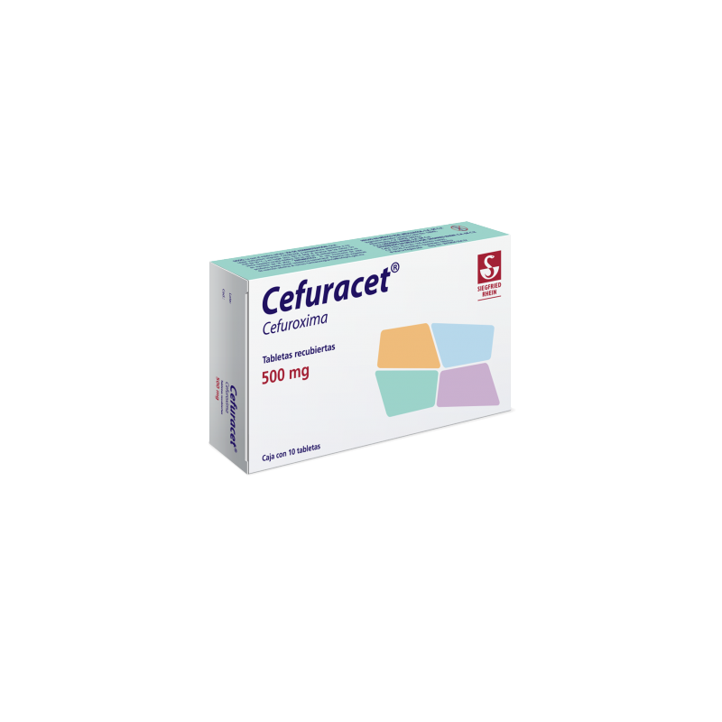 CEFURACET 500 MG C/10 TABLETAS