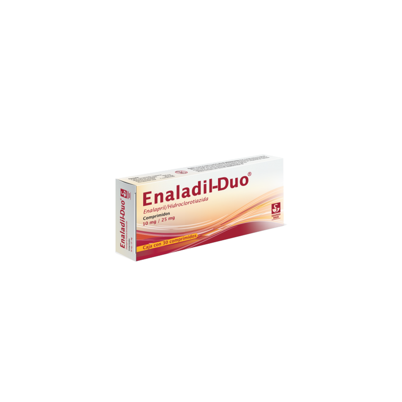 ENALADIL-DUO 10/25 MG C/30 COMPRIMIDOS