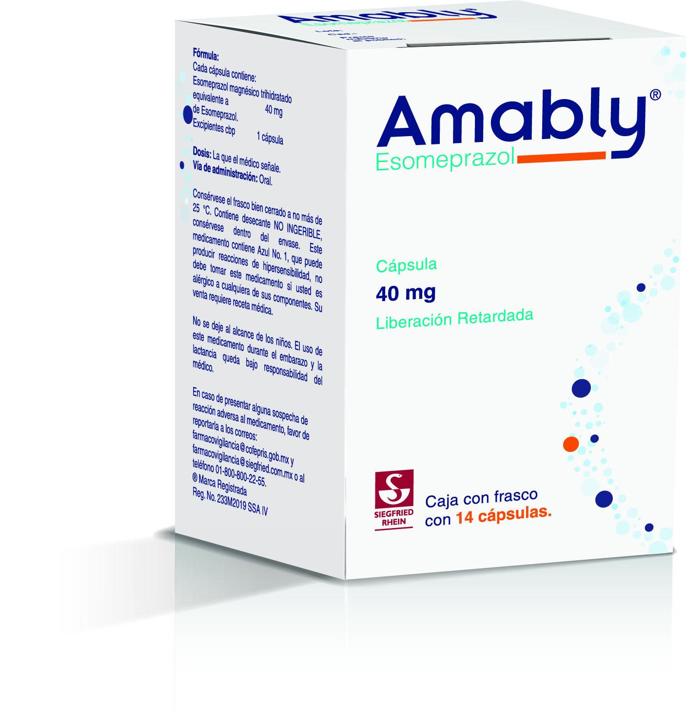 AMABLY 40 MG C/14 CAPSULAS LIBERACION RETARDADA