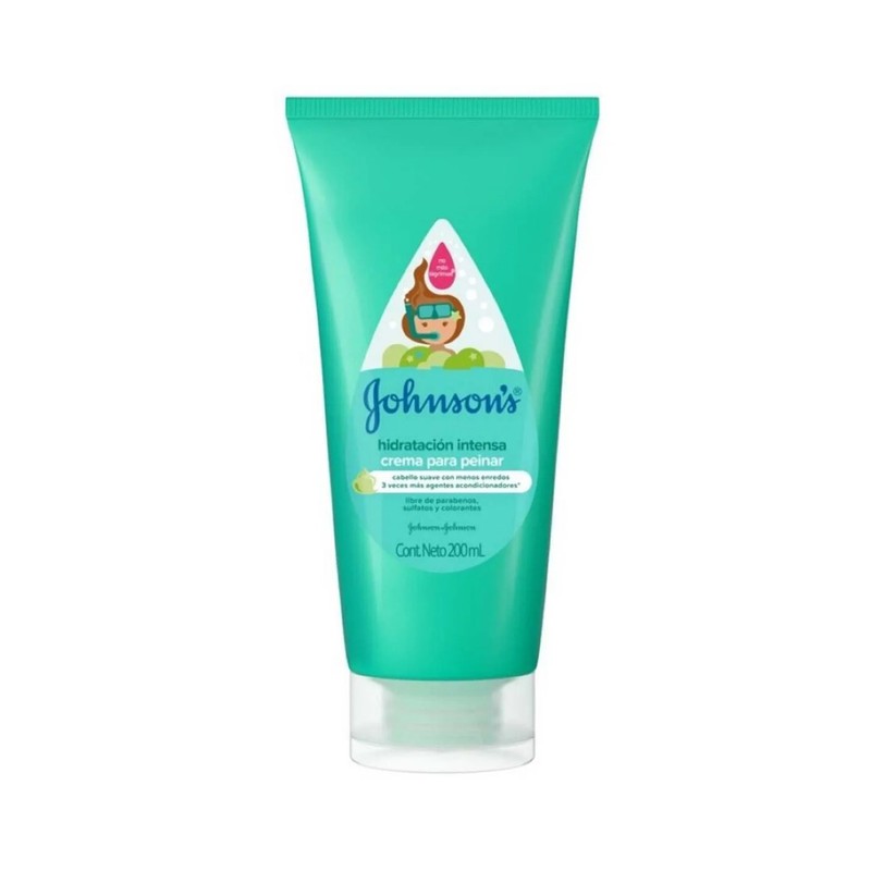JOHNSONS BABY HIDRATACION INTENSA 200 ML CREMA PARA PEINAR
