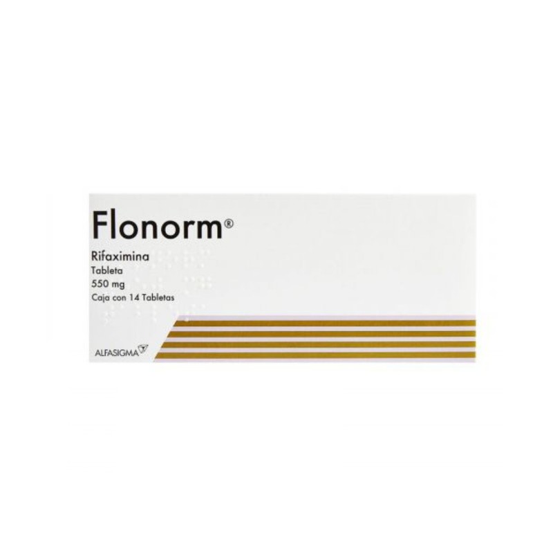 FLONORM 550 MG TABLETAS 14